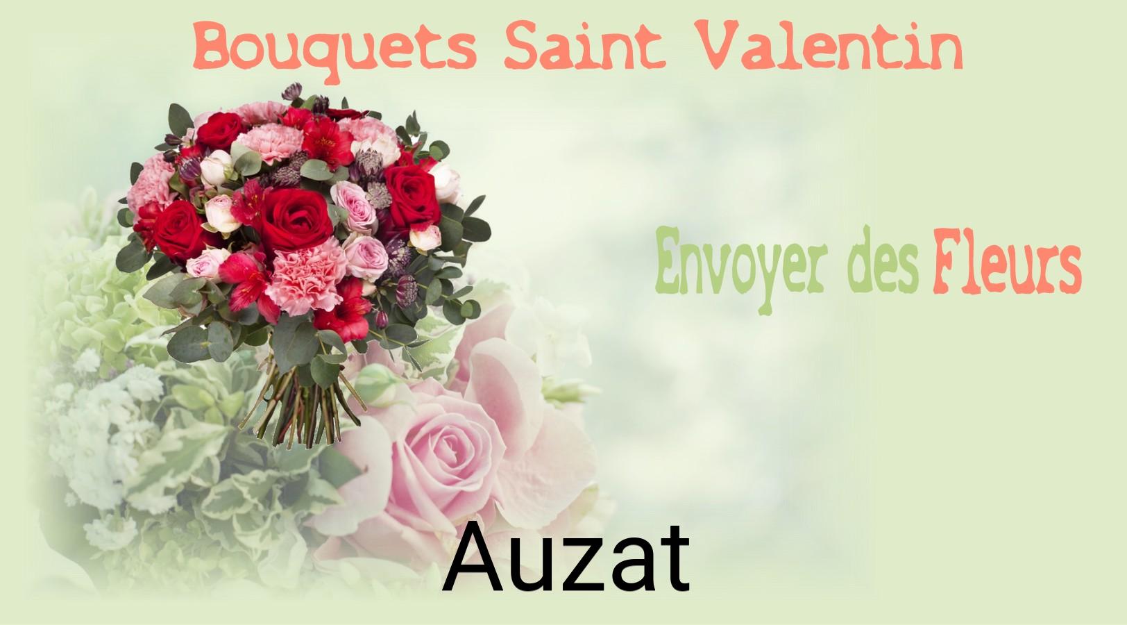 Roses de Saint-Valentin livrées à Auzat